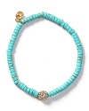 Work Southwestern flair into your accessory collection with Michael Kors' turquoise bracelet. Wear the the Santa Fe-inspired style day and night--it loves denim and LBDs.