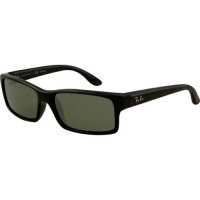 Ray-Ban RB4151 Active Lifestyle Polarized Outdoor Sunglasses/Eyewear - Black/Crystal Green / Size 59mm