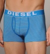 Diesel Men's Divine Boxer Striped Trunk