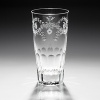 Elizabeth is beautifully hand cut with delicate flowers, on generously sized glasses. Completely hand made, this design is perfect for stylish entertaining. It is a very popular pattern that is appearing on many wedding lists.