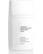 Trish's elegantly weightless daily moisturizer effectively hydrates & improves the look of skin while providing comprehensive sun protection, including a state-of-the-art photo-stabilizer for long-wear support. Using the latest in sun-care technology, it absorbs instantly leaving skin prepared for a direct makeup application. Hyaluronic Acid & Yucca Glauca extract boost skin's moisture while Avobenzone broad-spectrum protection invisibly shields you from the damaging effect of UVA/UVB rays.