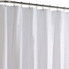 Maytex No More Mildew Shower Curtain Liner, White