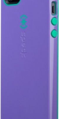 Speck Products CandyShell Glossy Case for iPhone 5 - Retail Packaging - Grape Purple/Malachite Green Speck Products CandyShell Glossy Case for iPhone 5 - Retail Packaging - Grape Purple/Malachite Green
