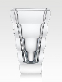 Architecture and design meet in this mouthblown, handcut and polished crystal vase, crafted with the benefit of more than 350 years of Rogaska's sublime crystal artisanship. From the Adria CollectionHandcrafted crystal4¾W X 7¾HHand washImported