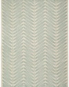 Area Rug 6x6 Round Contemporary Chevron Leaves Color - Safavieh Martha Stewart Rug from RugPal