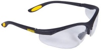 Dewalt DPG58-1C Reinforcer Clear Lens High Performance Protective Safety Glasses with Rubber Temples Dewalt DPG58-1C Reinforcer Clear Lens High Performance Protective Safety Glasses with Rubber Temples