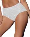 Bali Lace N Smooth Firm-Control Brief, M-White