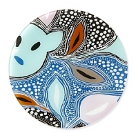 DIANE von FURSTENBERG Graphic Batik Decal Charger DIANE von FURSTENBERG Graphic Batik Decal Charger