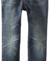 7 For All Mankind Boys 2-7 Slimmy Straight Leg Jean, Alabama Dust, 4