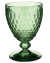Villeroy & Boch Boston Green Crystal Goblet