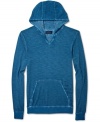 This hoodie from Buffalo David Bitton is loungewear the rocks from the den to the street.