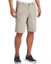 7 For All Mankind Men's Chino Short, Almond Grey, 36