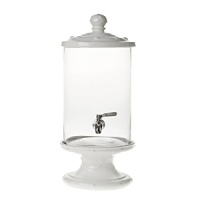 Perfect for entertaining, this Juliska beverage dispenser set from the Berry and Thread collection exudes impeccable taste. Perfect for entertaining, this Juliska beverage dispenser set from the Berry and Thread collection exudes impeccable taste.