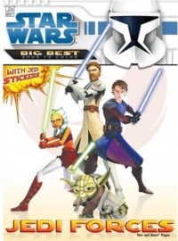 Star Wars Clone Wars: Jedi Forces Big Best Book to Color with Stickers (Star Wars: Clone Wars (Dalmation))