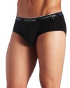 ck one Men's Cotton Stretch Brief, Black, Small