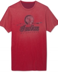 Rev up your engines, this Lucky Brand Jeans tee is all about full speed style. Rev up your engines, this Lucky Brand Jeans tee is all about full speed style.