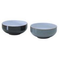 Denby Jet Grey Soup/Cereal Bowl Denby Jet Grey Soup/Cereal Bowl