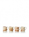 Rosanna Set of 4 Chocolaterie Mugs, Assorted, 10-Oz.