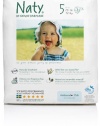 Nature Babycare Chlorine-Free ECO Diapers, Size 5 (27-35 Pounds), 23 Diapers (Pack of 4) [Amazon Frustration-Free Packaging]