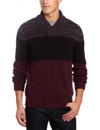 Calvin Klein Jeans Men's Color Block Long Sleeve Shawl Collar Calvin Klein Jeans Men's Color Block Long Sleeve Shawl Collar