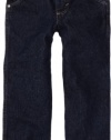 Wrangler Boys 2-7 Relaxed Fit No 22 Jean, Blue, 3T Regular