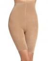 THE LOOKSmooth elastic waistbandExtended hi-waist design smooths the entire waistlineGraduated compression gently smooths from thigh to waistRear toning lifts and shapesTHE MATERIAL88% nylon/12% spandexCARE & ORIGINHand washImported