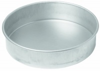 Chicago Metallic Commercial II Traditional Uncoated 8-Inch Round Cake Pan Chicago Metallic Commercial II Traditional Uncoated 8-Inch Round Cake Pan