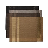 Tuxedo Stripe Placemat by Chilewich. Vinyl placemat with delicate openwork detail. Tuxedo Stripe Placemat by Chilewich. Vinyl placemat with delicate openwork detail.