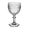A vintage look for fine vintage wines. From the legendary porcelain and crystal manufacturer, Villeroy and Boch, this stemware has a formal look and feel. Shown from left to right - Miss Desiree goblet , Miss Desiree flute , Miss Desiree wine .