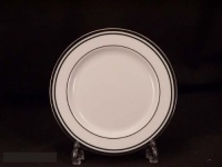 Lenox Federal Platinum Butter Plate, Black Lenox Federal Platinum Butter Plate, Black