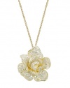 Effy Jewlery Jardin Pave Rose Diamond Pendant, 1.33 TCW