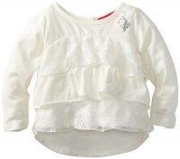 Baby Phat - Kids Baby-girls Infant Tier Ruffle Lace Top, Cream, 12 Baby Phat - Kids Baby-girls Infant Tier Ruffle Lace Top, Cream, 12