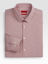 A smart, sophisticated pairing to your suiting essentials, expertly shaped and tailored in rich, patterned cotton.Button-frontPoint collarCottonMachine washImported A smart, sophisticated pairing to your suiting essentials, expertly shaped and tailored in rich, patterned cotton.Button-frontPoint collarCottonMachine washImported