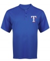 Everything's bigger in Texas including team spirit. Show yours off with this Texas Rangers MLB polo shirt from Majestic.