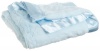 Little Me Baby-Boys Newborn Plush Stroller Blanket, Light Blue, One Size