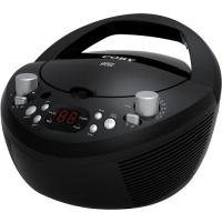 Coby CXCD251BLK Portable CD Player with AM/FM Radio, Black Coby CXCD251BLK Portable CD Player with AM/FM Radio, Black