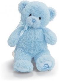 Gund My1st Teddy Blue 10 Plush Gund My1st Teddy Blue 10 Plush
