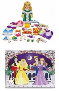 3 Item Bundle: Melissa & Doug Dance All Night Magnetic Dress-up Tin + Magnetic Princess Elise Dress-up Doll + Free Activity Book 3 Item Bundle: Melissa & Doug Dance All Night Magnetic Dress-up Tin + Magnetic Princess Elise Dress-up Doll + Free Activity Book