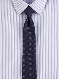 A classic diamond pattern woven in skinnier-than-usual Italian silk. About 2¼ wide Silk Dry clean Made in Italy A classic diamond pattern woven in skinnier-than-usual Italian silk. About 2¼ wide Silk Dry clean Made in Italy