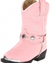 Laredo Toddler/Little Kid Little Concho Boot,Pink,8 M US Toddler