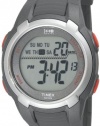 Timex Men's T5K082 1440 Sports Digital Gray/Red Resin Strap Watch