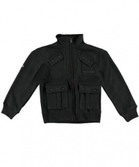 Sean John Flight Deck Jacket (Sizes 8 - 18) - black, 14 - 16 Sean John Flight Deck Jacket (Sizes 8 - 18) - black, 14 - 16