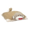 Baby Starters Sock Monkey Pillow, Tan