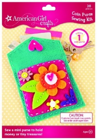 American Girl Crafts Coin Purse Sewing Kit American Girl Crafts Coin Purse Sewing Kit
