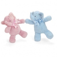 SmushyTM Elephant Blue with Blue Ribbon 11 SmushyTM Elephant Blue with Blue Ribbon 11