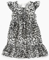 Shining style star. She'll leave everyone starstruck with the dainty, dazzling style of this Twinkle dress from DKNY.