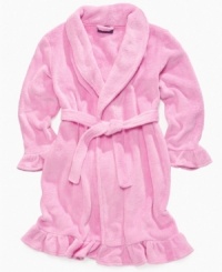 Pamper your princess with this darling plush robe from So Jenni. Pamper your princess with this darling plush robe from So Jenni.