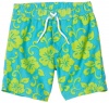 Little Me Baby-boys Infant Monkey Swimtrunk, Green Multi, 24 Months