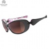 Oakley Womens Dangerous 24-167 Oval Sunglasses,Polished Black Frame/G40 Black Gradient Lens,One Size