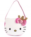 Tote the royal accessories in this dainty Hello Kitty handbag. Hello Kitty crown is exclusive to Macy's!